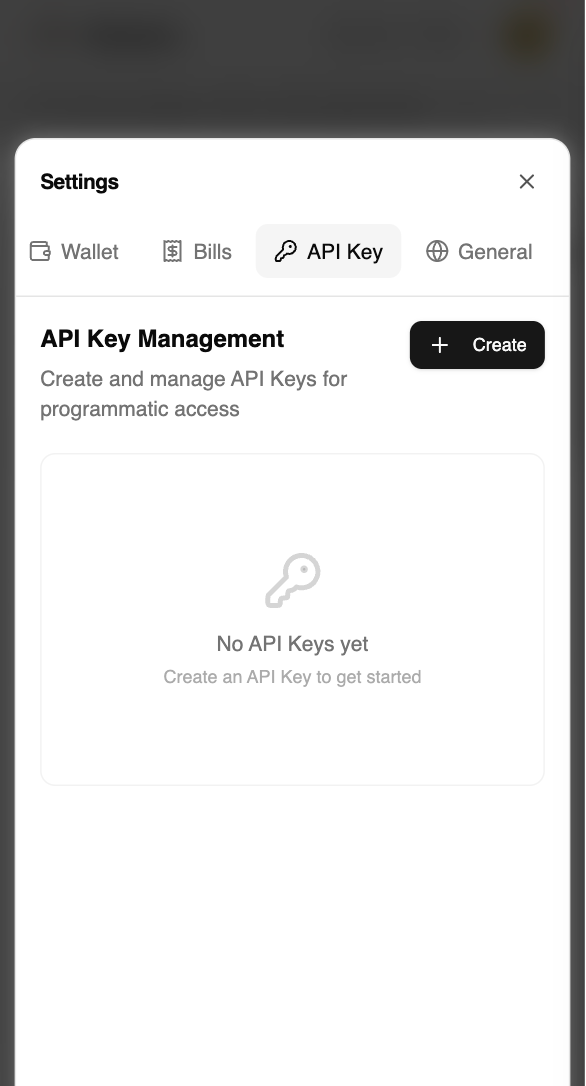 Get API Key